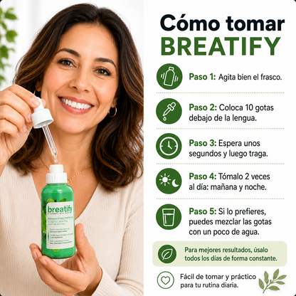 Breatify Tratamiento natural contra el Mal Aliento (Lleva 2 paga 1)