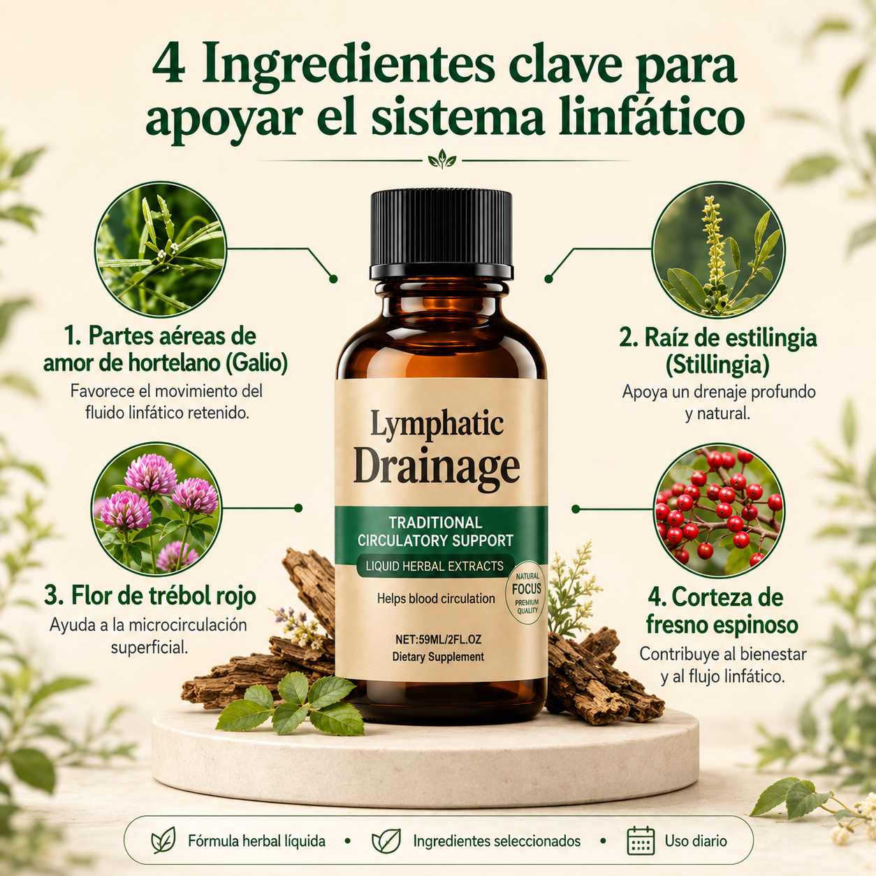 Drenalift™ Gotas de Drenaje Linfático 2x1