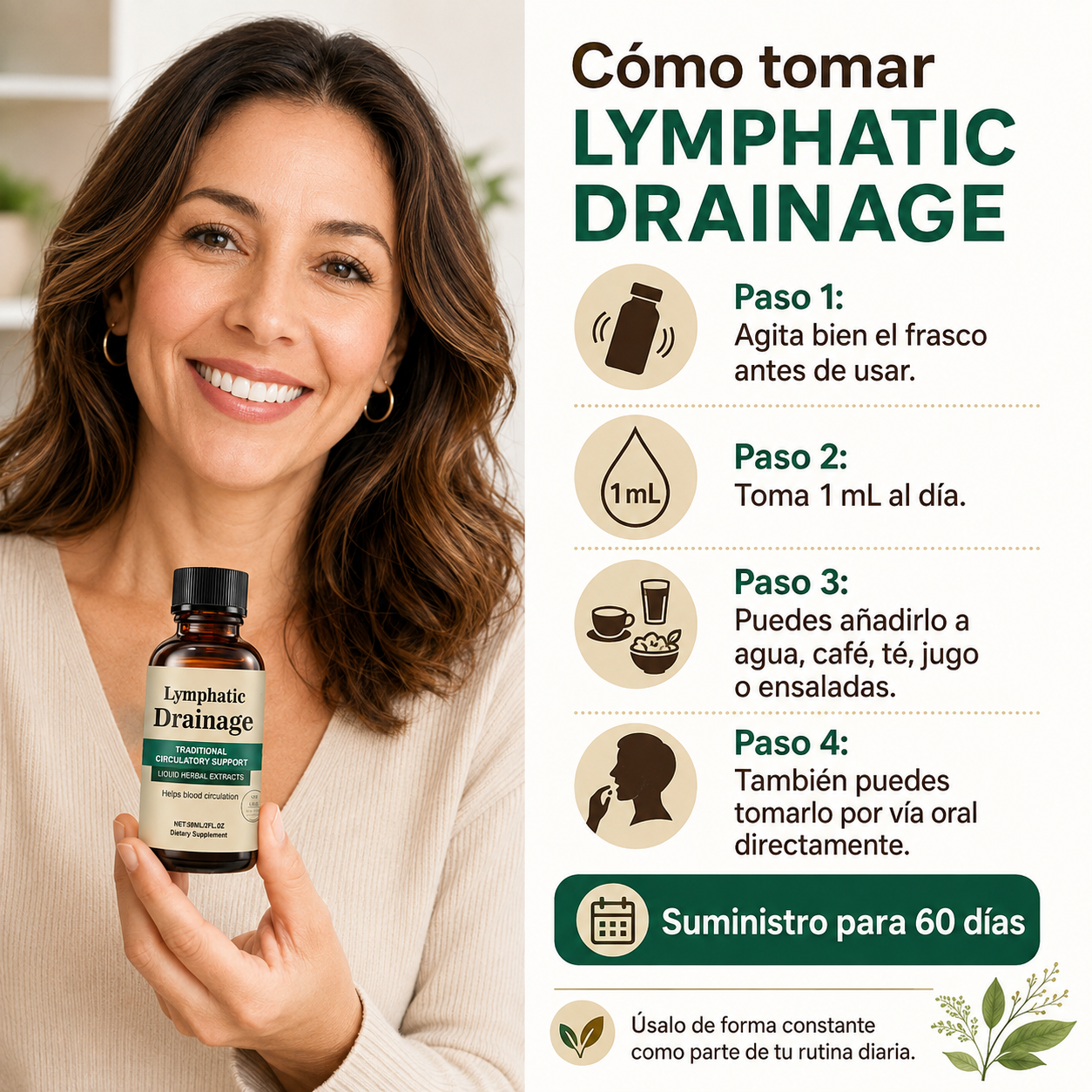 Drenalift™ Gotas de Drenaje Linfático 2x1